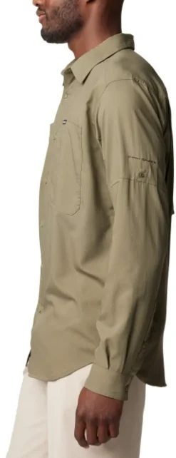 Columbia M's Silver Ridge™ Utility Lite Long Sleeve Stone Green