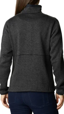 Columbia Sweater Weather Full Zip naisten fleecetakki, Black Heather