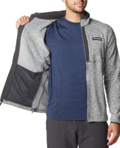 Columbia Sweater Weather Full Zip fleeceneuletakki, harmaa