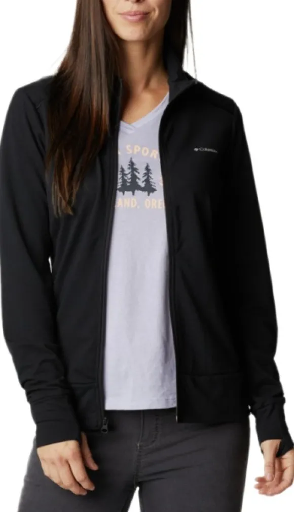 Columbia Weekend Adventure Full Zip naisten pitkähihainen, musta