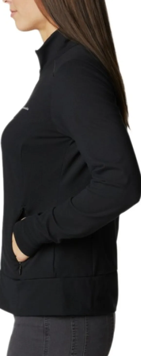 Columbia Weekend Adventure Full Zip naisten pitkähihainen, musta