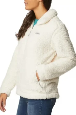 Columbia Winter Pass Sherpa FZ naisten fleecetakki, valkoinen