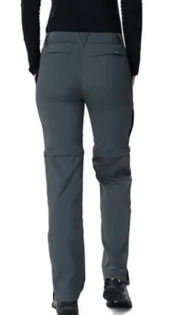 Columbia W's Silver Ridge 2.0 Convertible naisten katkolahjehousut, mustanharmaa