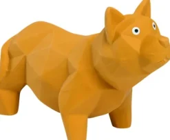 Companion Edgy Latex Toy Dog purulelu, 17 cm