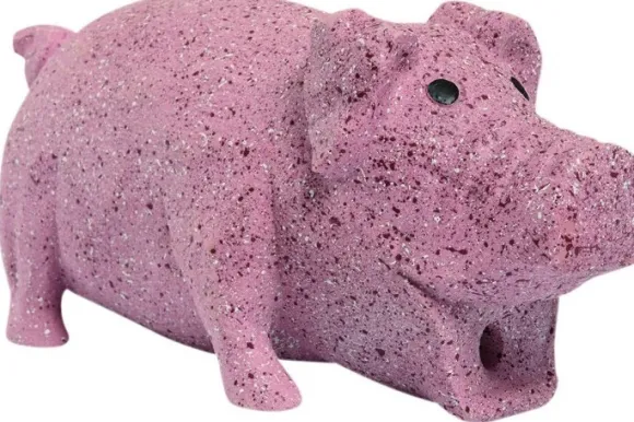 Companion Edgy Latex Toy Pig purulelu, 20 cm