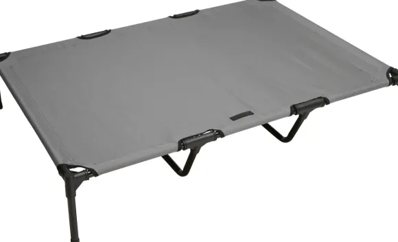 Companion Folded Camping Bed koiranpeti, 122 x 91 x 23 cm, harmaa
