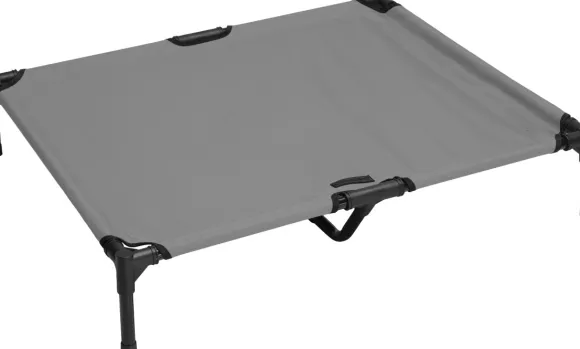 Companion Folded Camping Bed koiranpeti, 91 x 76 x 18 cm, harmaa