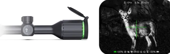 Conotech Night Arrow 650 LIIR kiikaritähtäin lämpökameralla