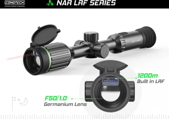 Conotech Night Arrow 650 LIIR kiikaritähtäin lämpökameralla