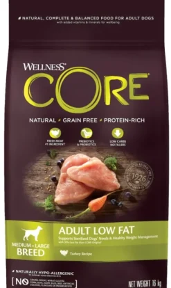 CORE Adult Low Fat vähärasvainen koiran täysravinto, 1,8 kg