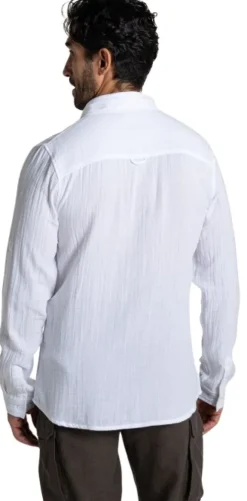 Craghoppers M's Moro Long Sleeved Shirt White