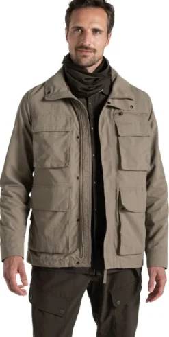 Craghoppers M's NosiLife Adventure Jacket IV Pebble