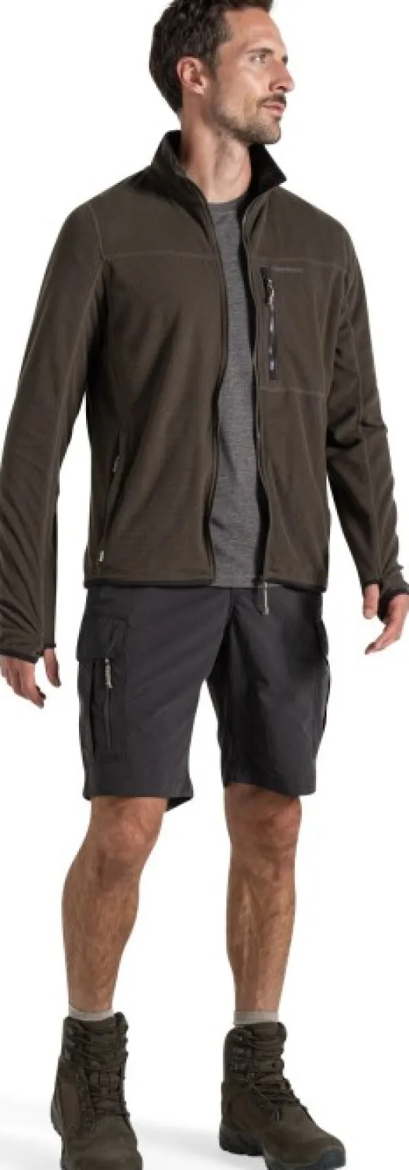 Craghoppers M's NosiLife Cargo Short III Black Pepper