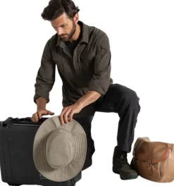 Craghoppers NosiLife Adventure LS Shirt III paita, Woodland Green