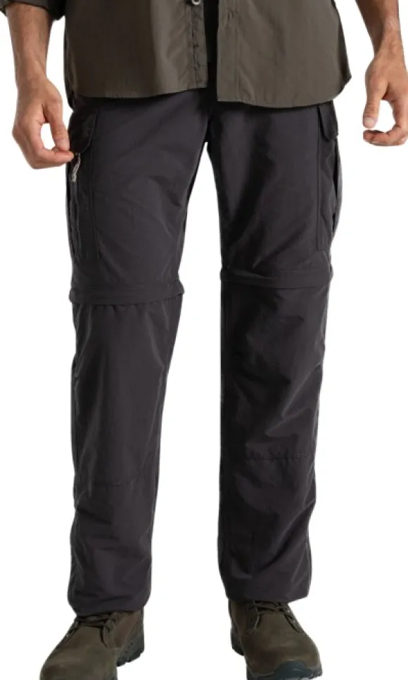 Craghoppers NosiLife Convertible Cargo katkolahjehousut, musta