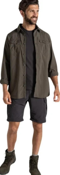 Craghoppers NosiLife Convertible Cargo katkolahjehousut, musta