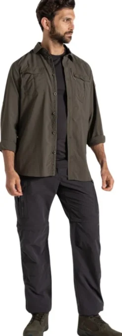 Craghoppers NosiLife Convertible Cargo katkolahjehousut, musta