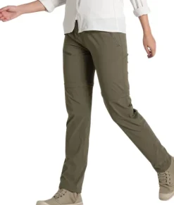 Craghoppers NosiLife Pro Convertible Trouser III naisten katkolahjehousut, Wild Olive