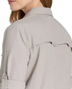 Craghoppers W's NosiLife Adventure Long Sleeved Shirt III Soft Mushroom