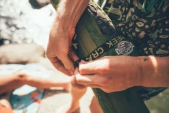 Crazy Creek Hex 2.0 Original Chair tuoli, vihreä/harmaa