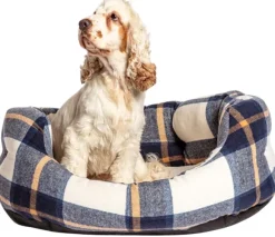 Danish Design Bowmore Bed koiranpeti, 80 cm (koko M), Navy