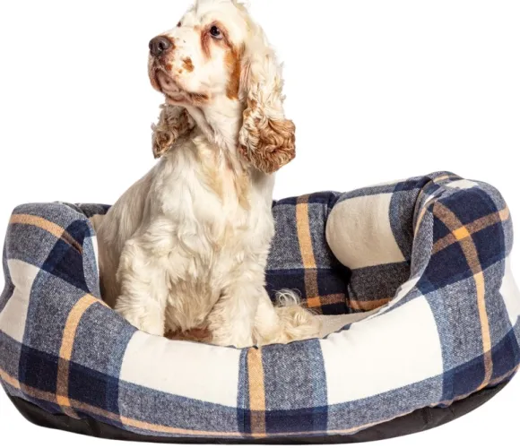 Danish Design Bowmore Bed koiranpeti, 80 cm (koko M), Navy