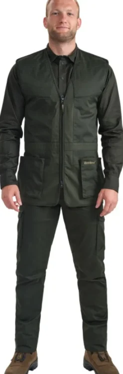 Deerhunter Atlas Shooting Waistcoat ampumaliivi, tummanvihreä