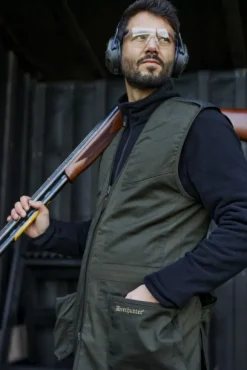 Deerhunter Atlas Shooting Waistcoat ampumaliivi, tummanvihreä