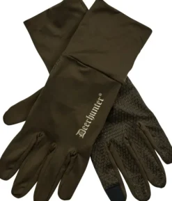 Deerhunter Excape Gloves metsästyskäsineet silikonilla, vihreäruskea