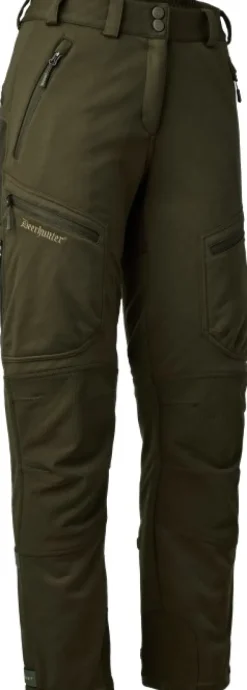Deerhunter Excape Softshell Trousers naisten metsästyshousut, Art Green