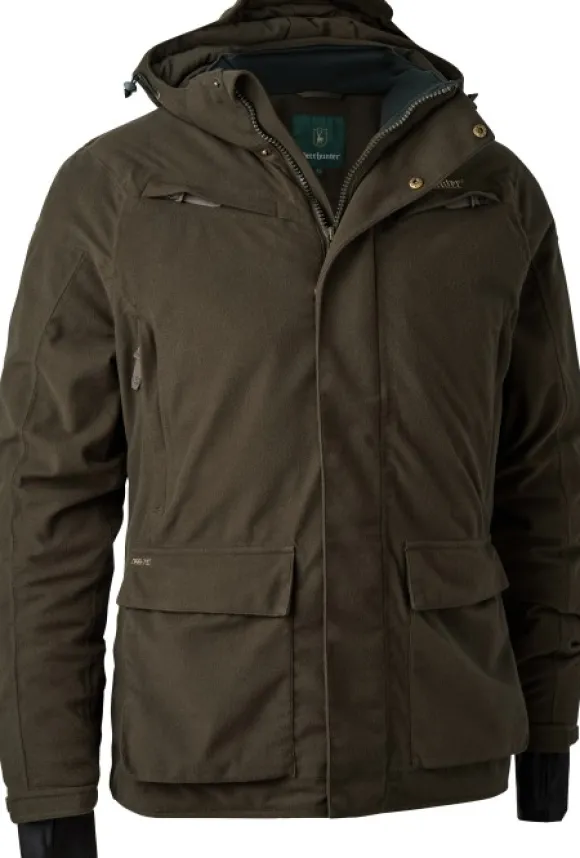 Deerhunter Heat Game Jacket lämpötakki, ruskea
