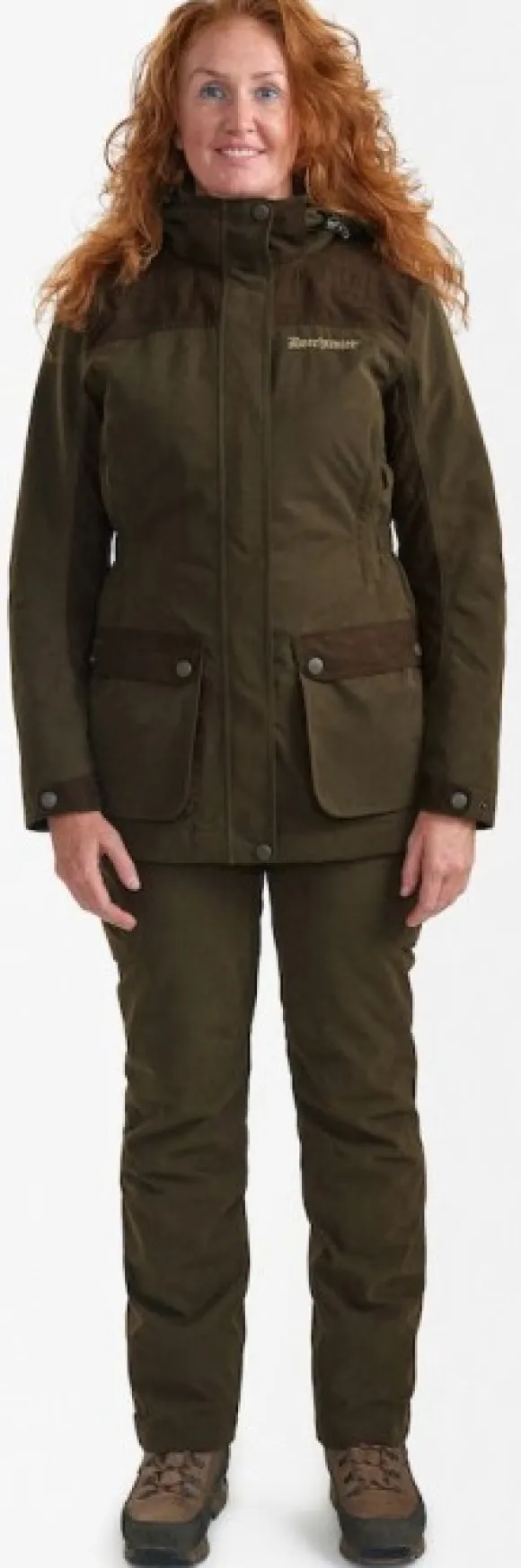 Deerhunter Lady Eagle Jacket naisten metsästystakki, Tarmac Green