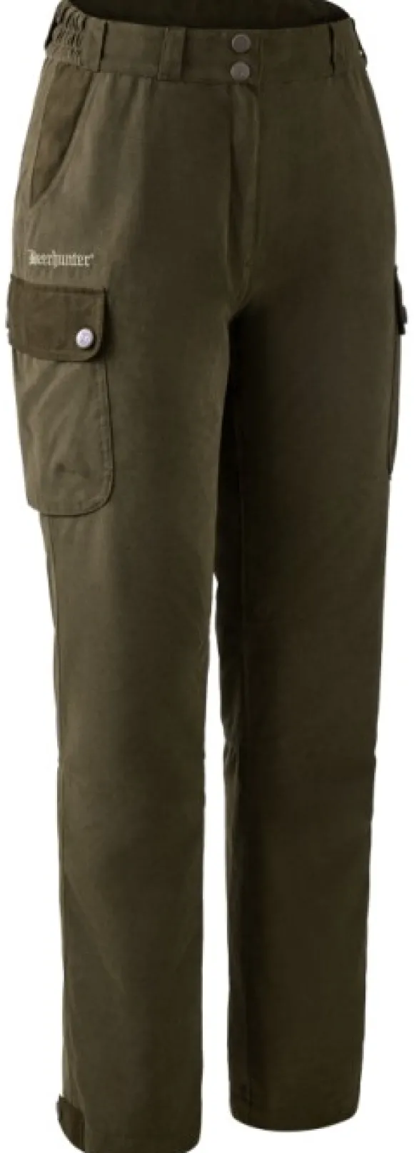 Deerhunter Lady Eagle Trousers naisten metsästyshousut, Tarmac Green