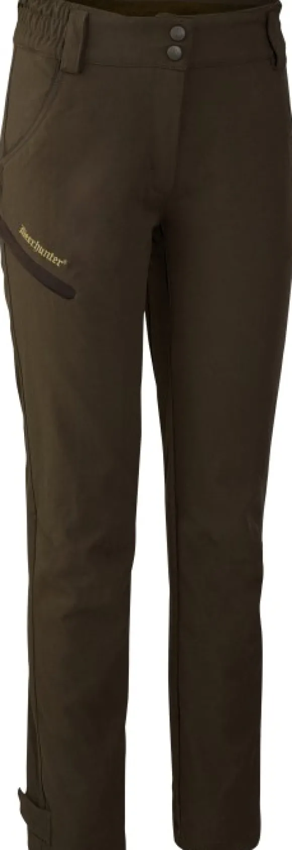 Deerhunter Lady Mary Extreme Trousers naisten metsästyshousut, vihreäruskea