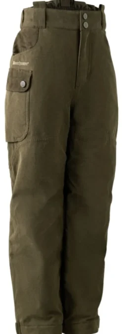 Deerhunter Youth Eagle Trousers lasten metsästyshousut, Tarmac Green