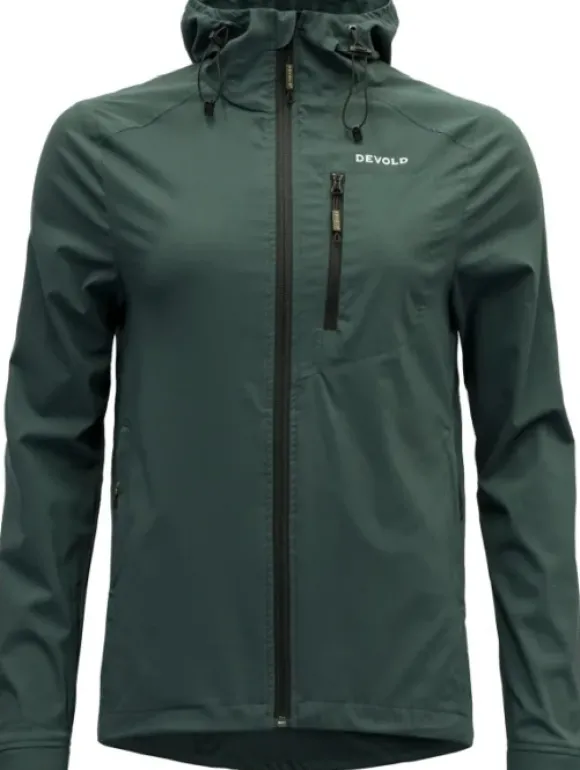 Devold Herøy Woman Jacket naisten merinovillatakki, Woods