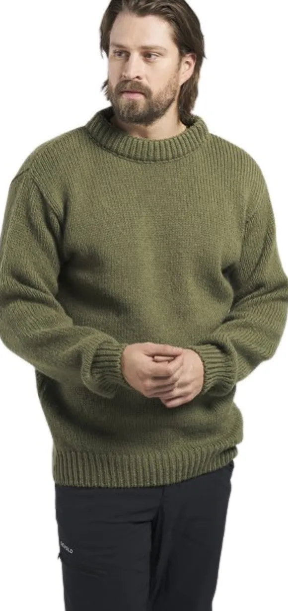 Devold Nansen Sweater Crew Neck Unisex Olive
