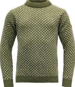 Devold Nordsjø Sweater Crew Neck Unisex Olive