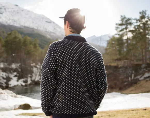 Devold Nordsjø Sweater Crew Neck Unisex Navy