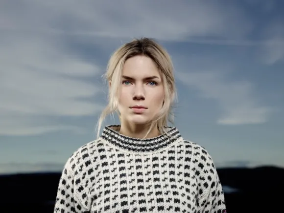 Devold Original Islender Crew Neck Unisex Offwhite/Anthracite