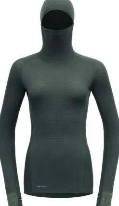Devold Tuvegga Merino Hoodie naisten kerrastopaita, Woods