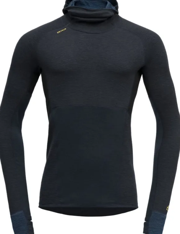 Devold Tuvegga Merino Hoodie kerrastopaita, Flood