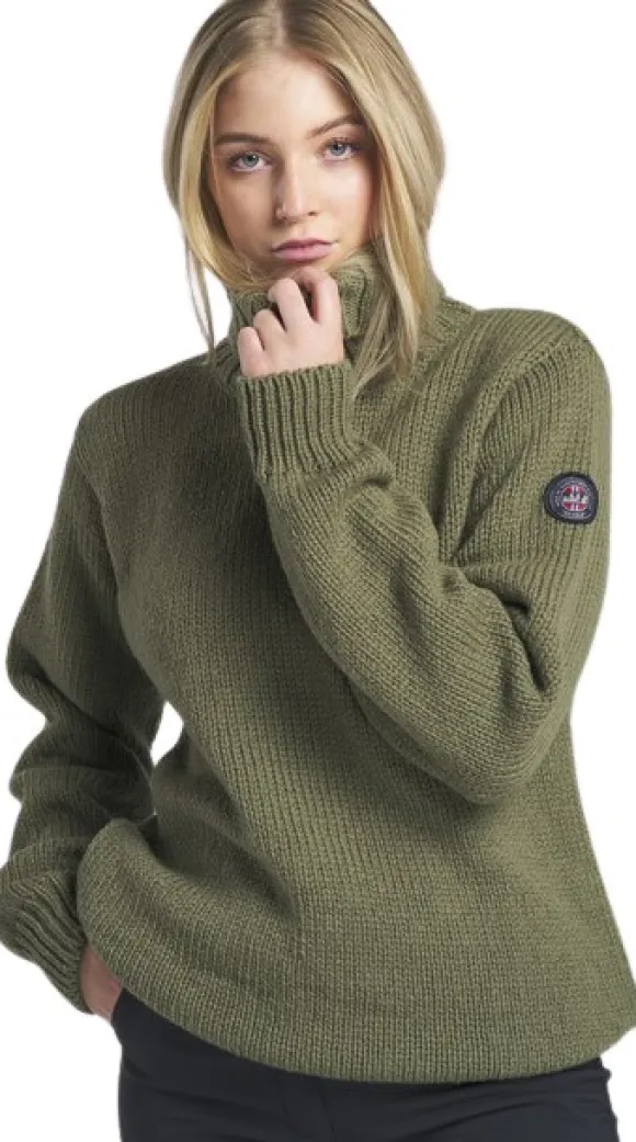 Devold Unisex Nansen Sweater Crew Neck villapusero, tummansininen