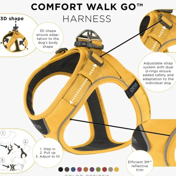 DOG Copenhagen Comfort Walk Go Harness Lemon M