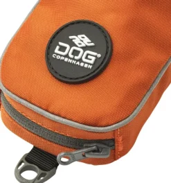 DOG Copenhagen Pouch Organizer Leash Bag tarvikelaukku talutushihnaan, Orange Sun