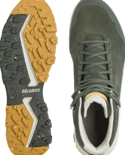 Dolomite M's Carezza Leather Mid WP Thyme Green