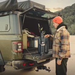 Dometic Hydration Water Faucet hana, tummanharmaa