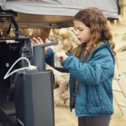 Dometic Hydration Water Faucet hana, tummanharmaa