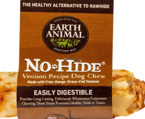 Earth Animal No-Hide Venison Chews Small, puruluu