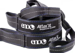 Eno Atlas XL Suspension System kiinnityshihna riippumatolle, musta